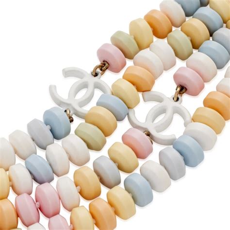 chanel candy necklace for sale|chanel supermarket candy necklace.